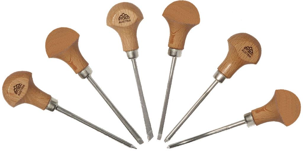 Stubai 581104 Micro Woodcarving Chisel Silver/Beige Type 11 4 mm 